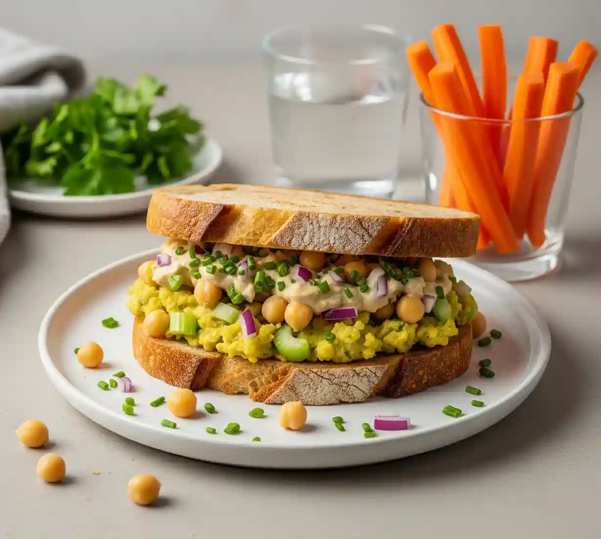 Chickpea Salad Sandwich