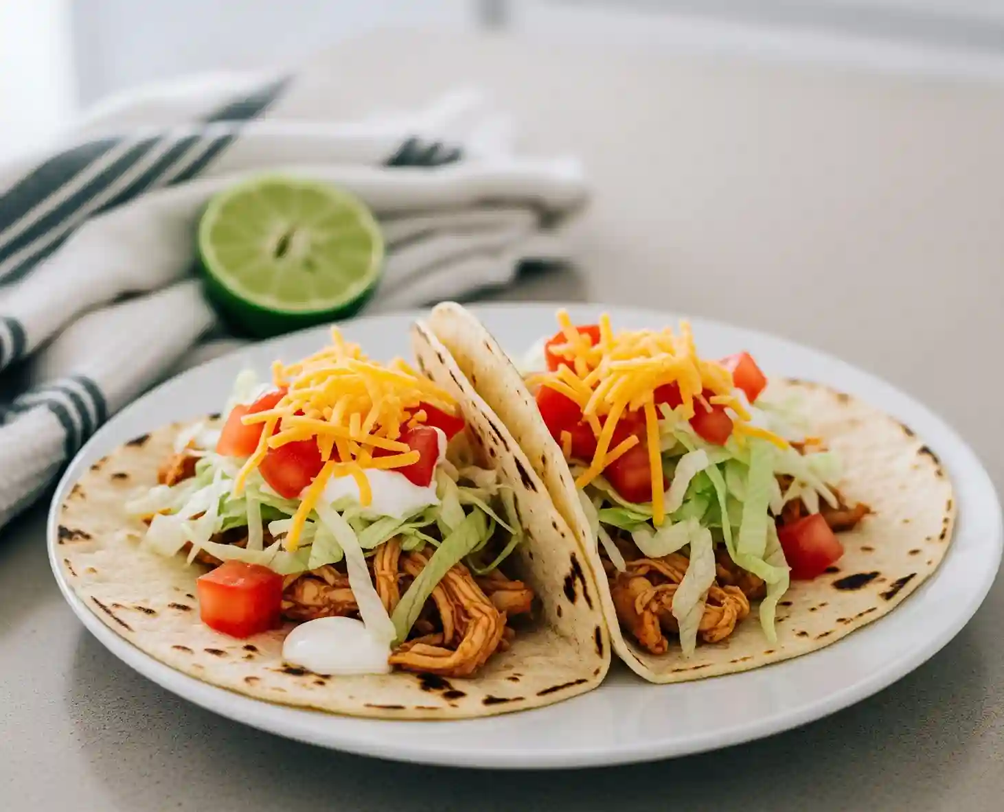 Slow Cooker Chicken Tacos
