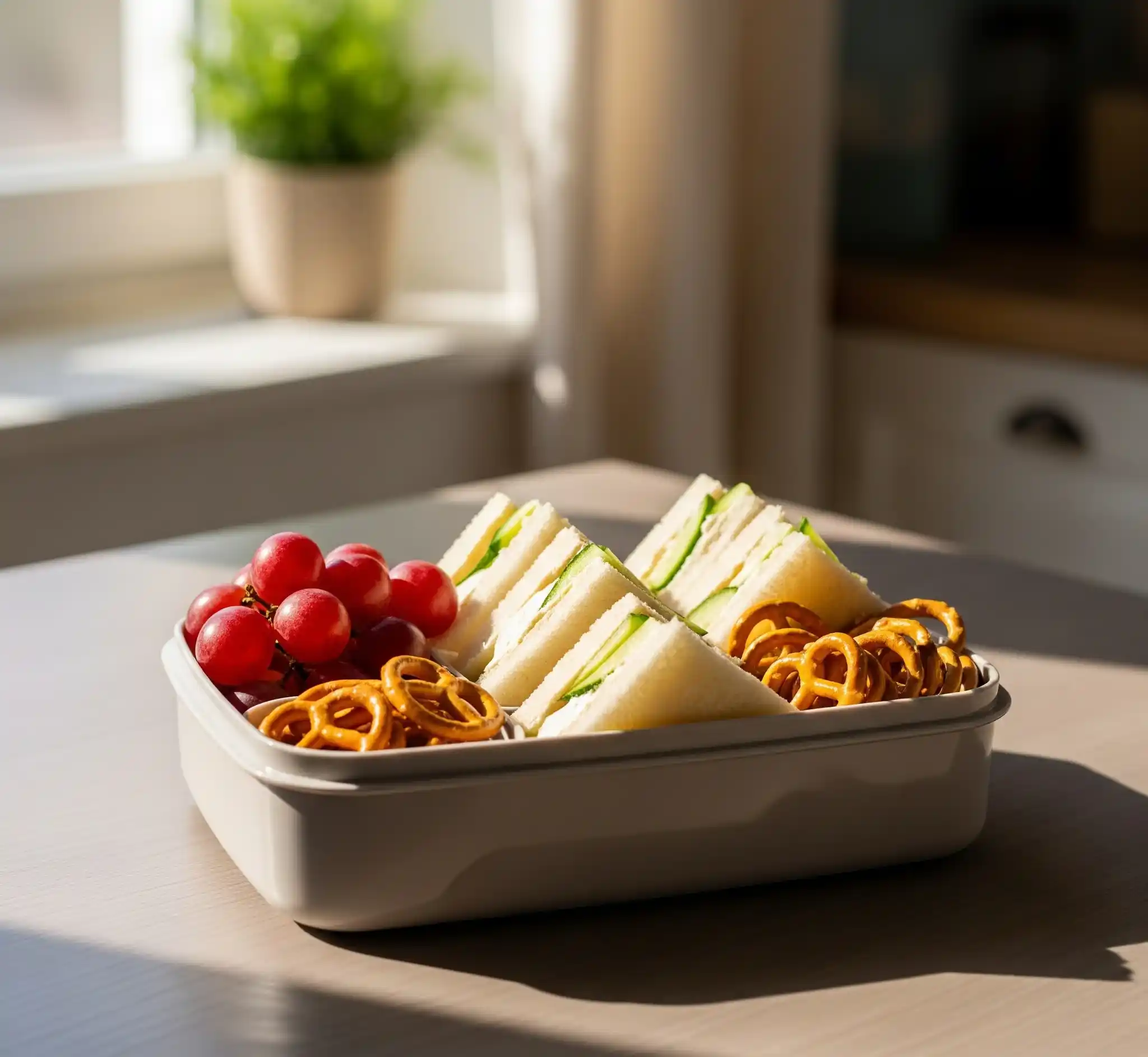 Cream Cheese and Cucumber Sandwich