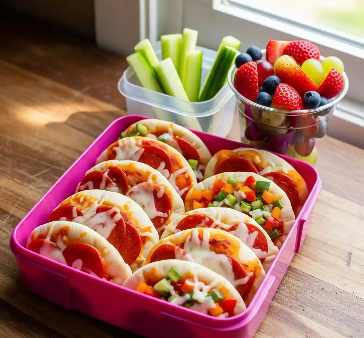 Mini Pita Pocket Pizza