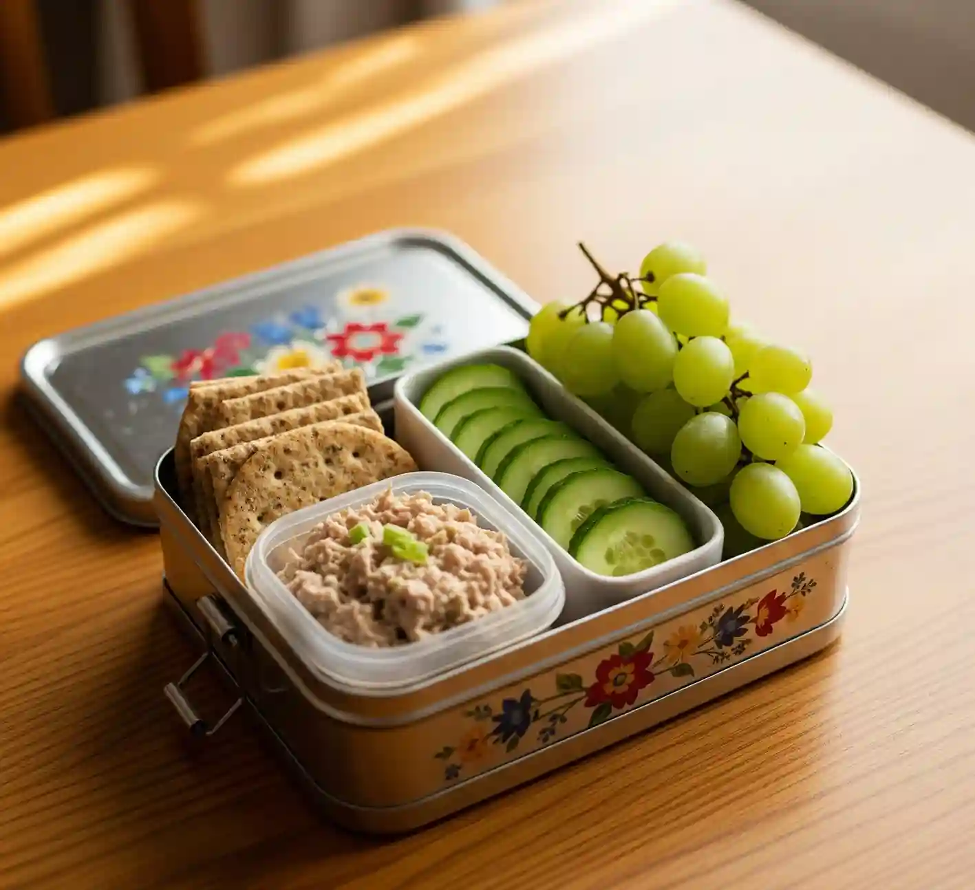 Tuna Salad and Crackers Lunch Kit