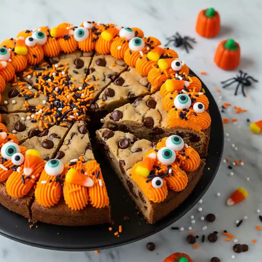 Halloween cookie cake
