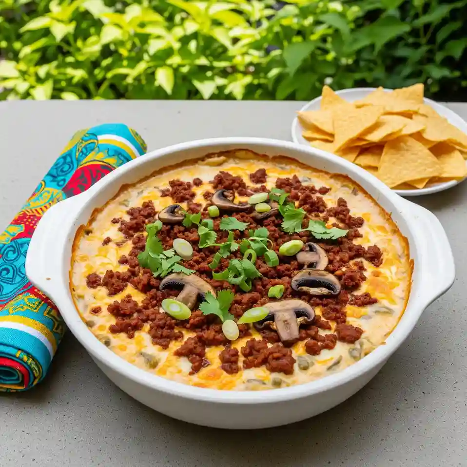 Hatch Green Chile Queso Dip