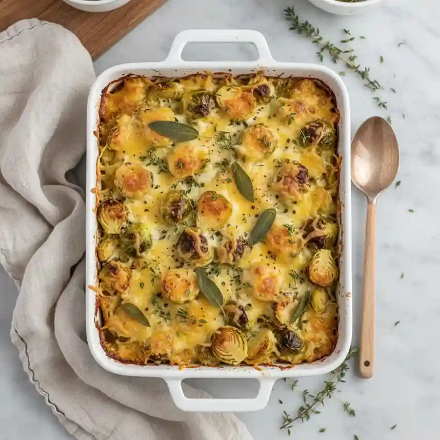 Brussels sprout casserole