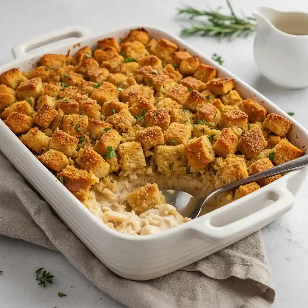 stuffing chicken casserole