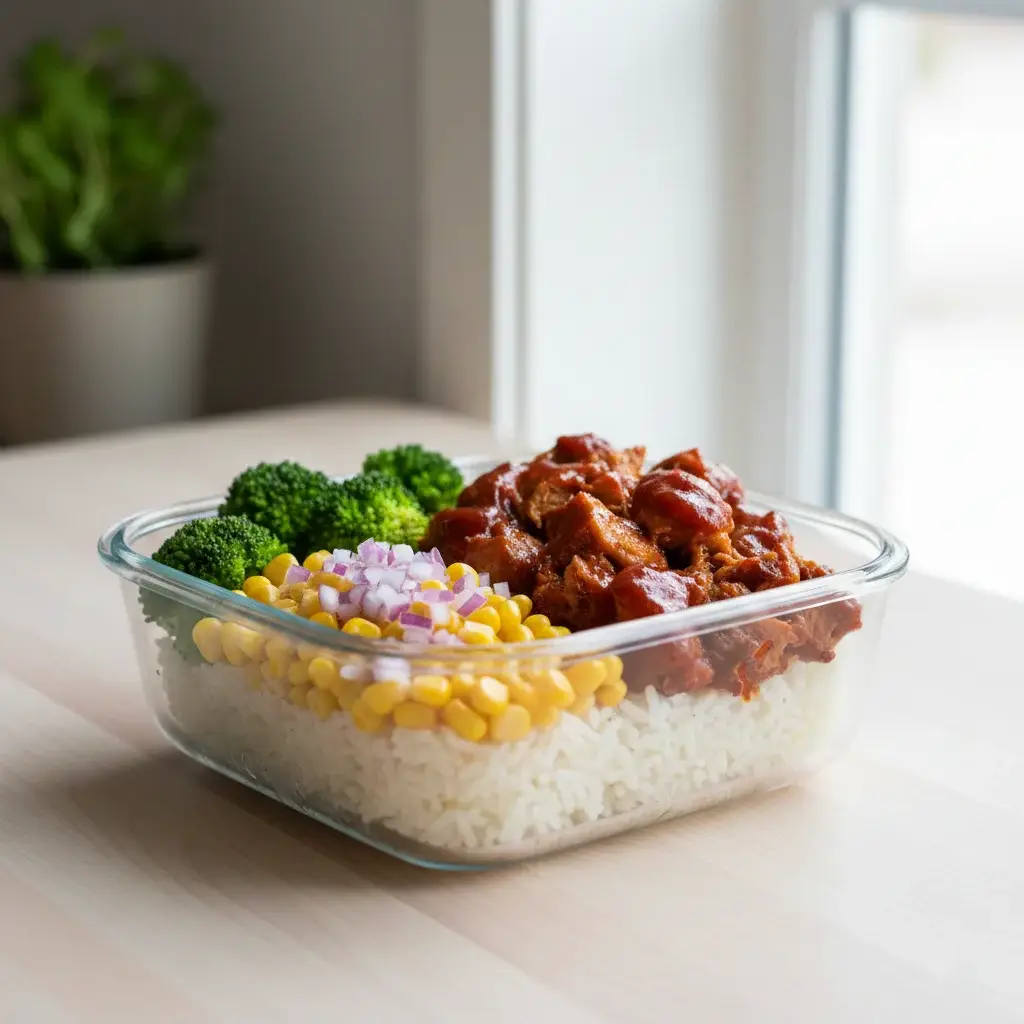 BBQ Chicken Meal-Prep Bowl