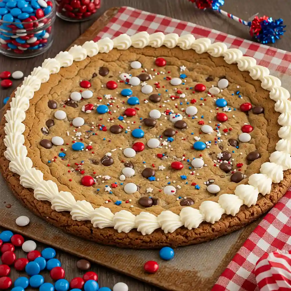 4th Of July Cookie Cake