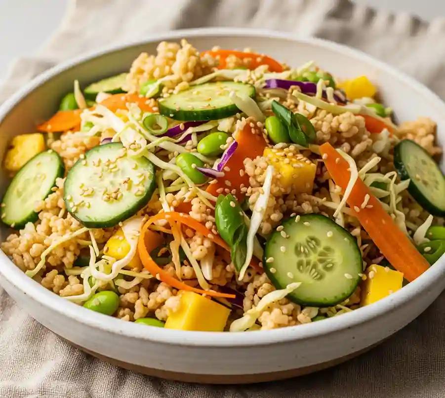 Crispy Rice Salad