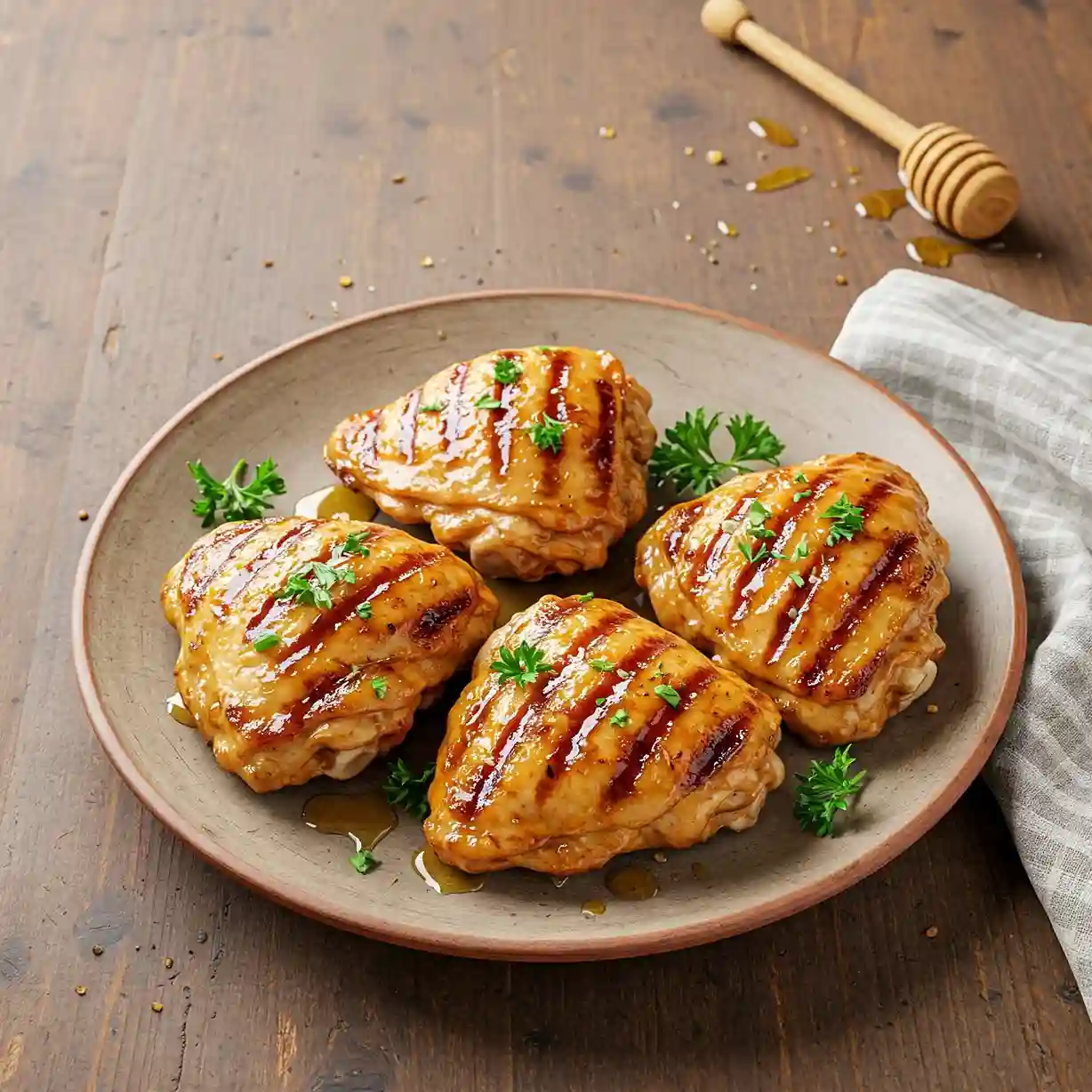 grilled hot honey chicken
