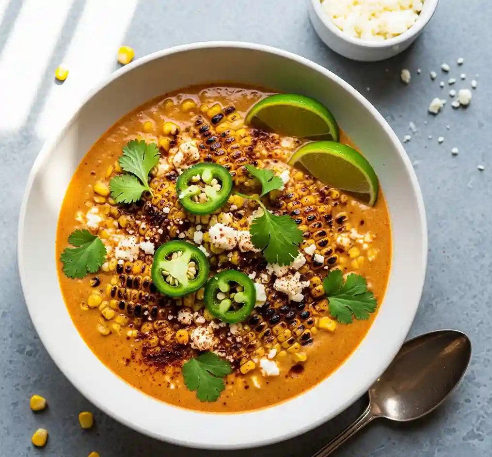 Mexican Street Corn Soup