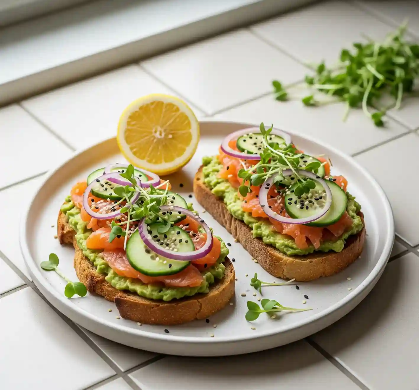 Smoked Salmon Avocado Toast
