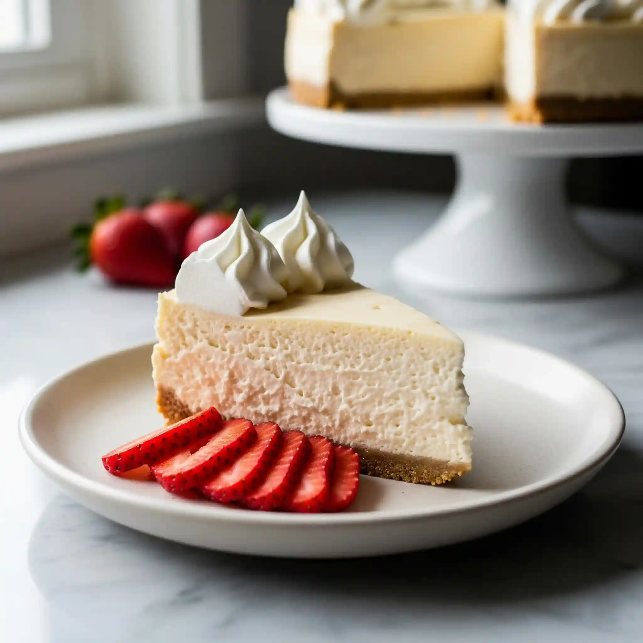 No Bake Cheesecake Without Cream Cheese