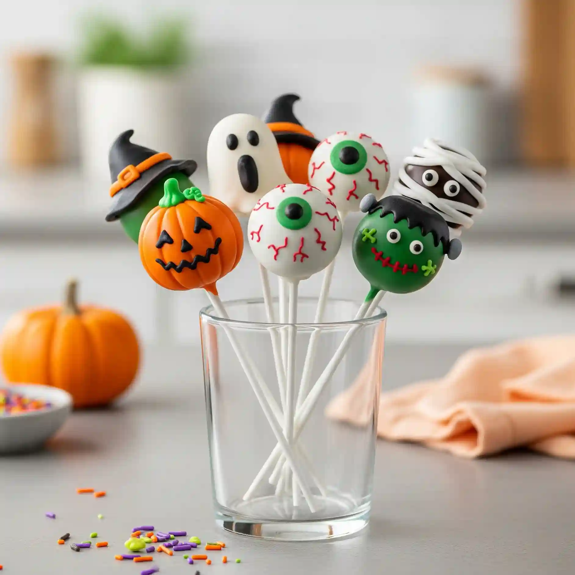 Halloween Cake pops