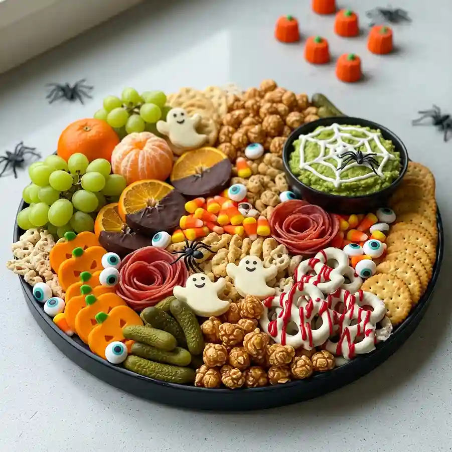 Halloween charcuterie board