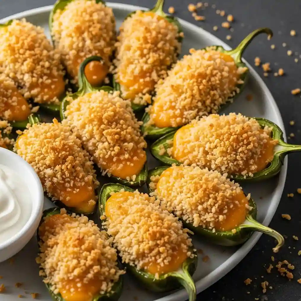 Stuffed Jalapeño Poppers