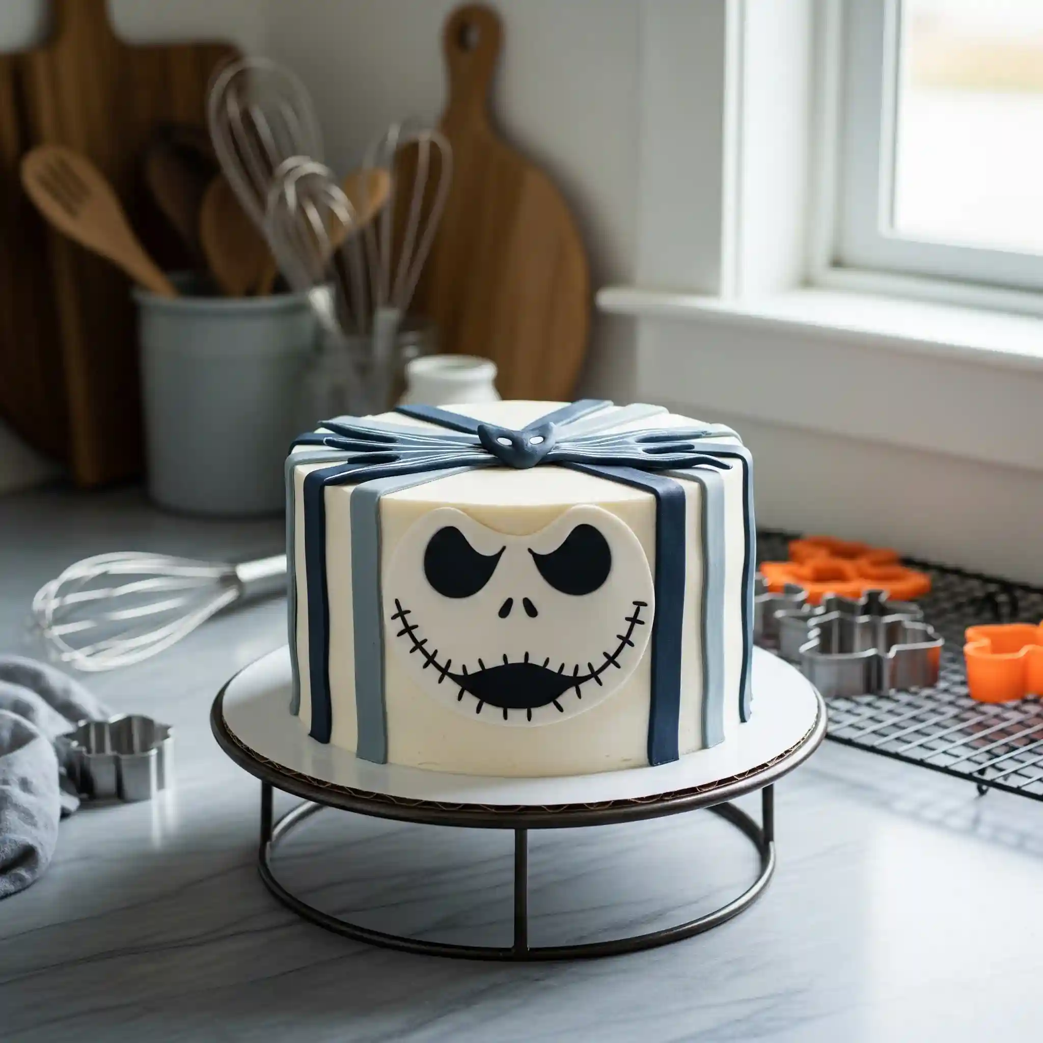 Jack Nightmare Before Christmas Cake