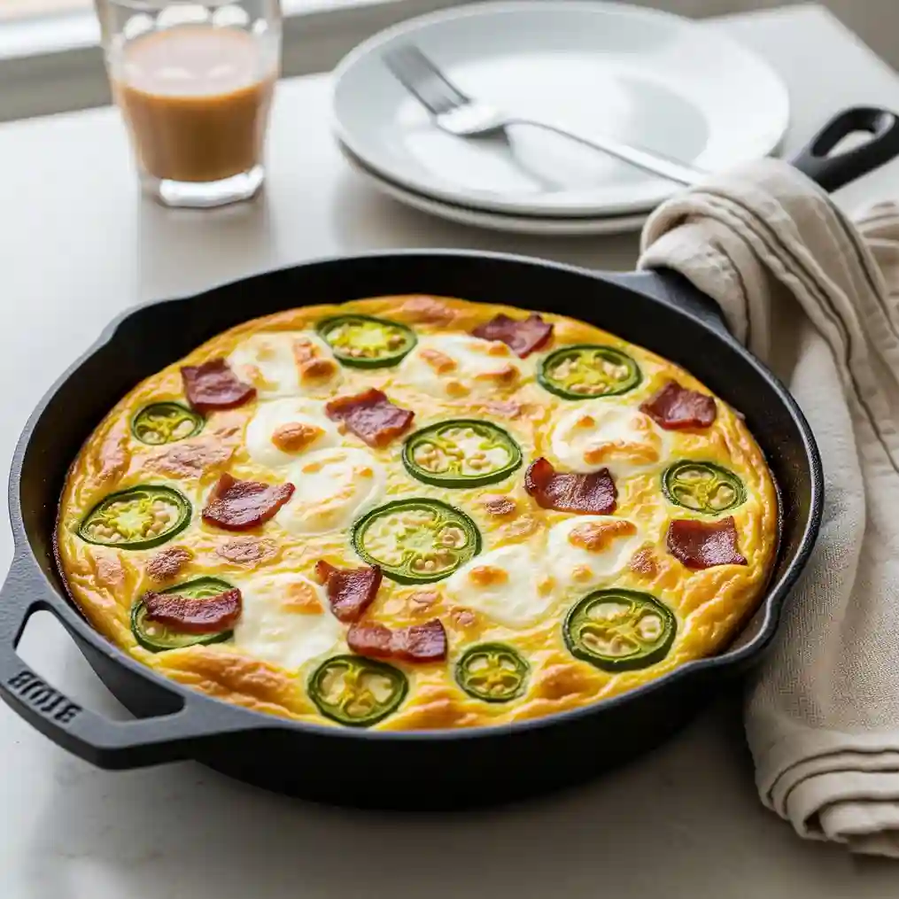 Jalapeño Popper Frittata