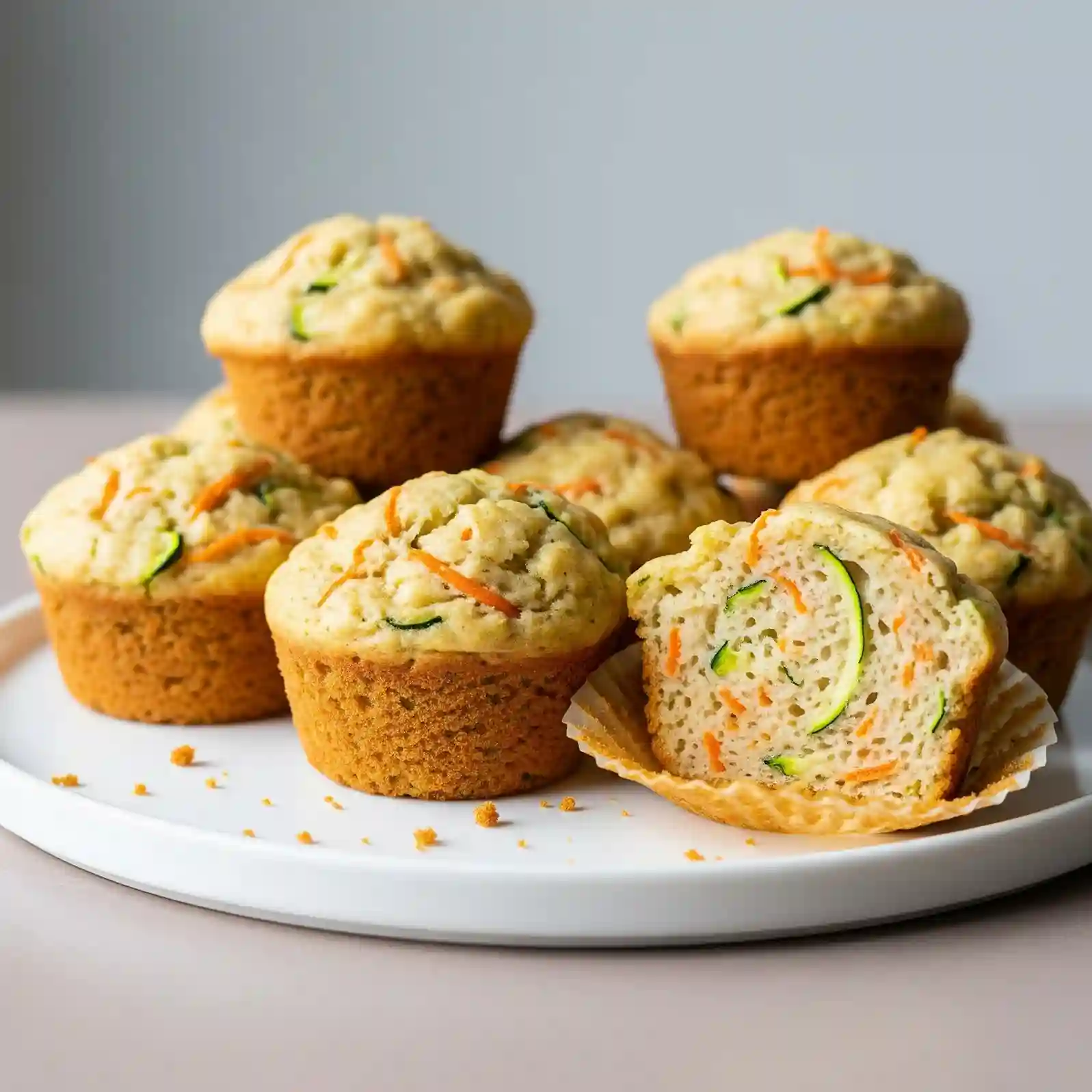 zucchini carrot muffins