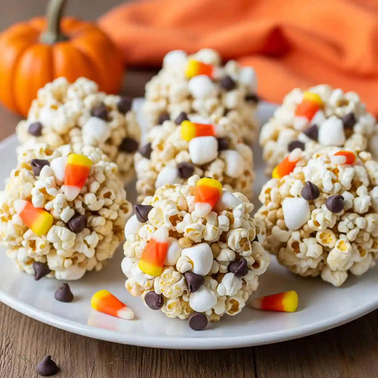 Halloween Popcorn Balls