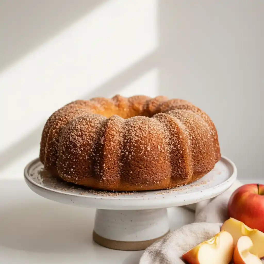 Apple Cider Donut Cake