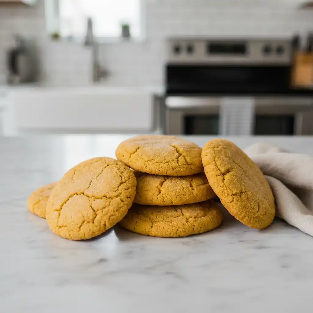 pumpkin sugar cookies