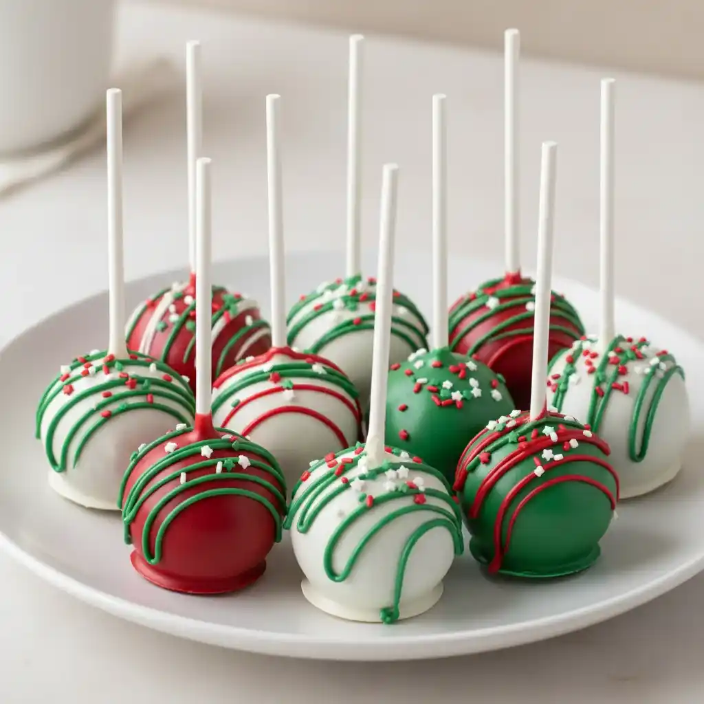 Christmas Cake Pops