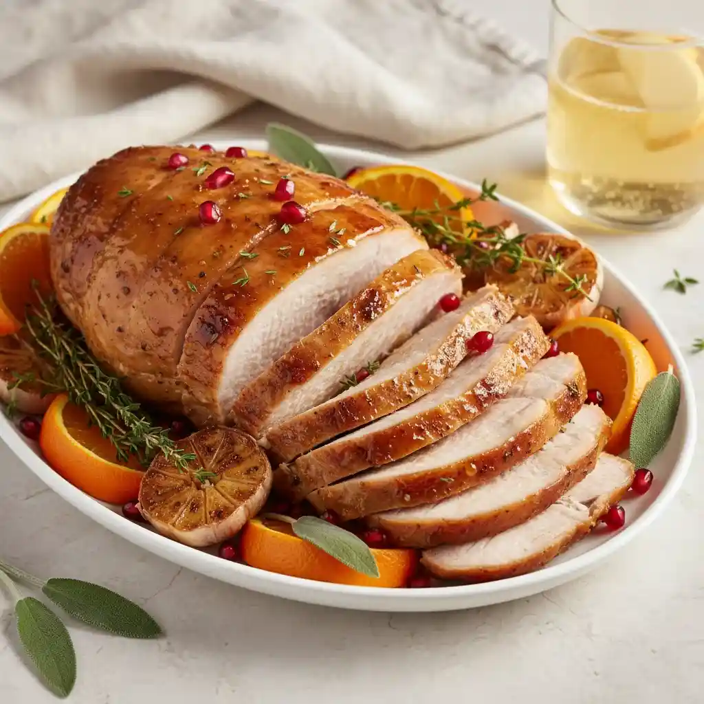 Maple Glazed Boneless Turkey Breast Roast