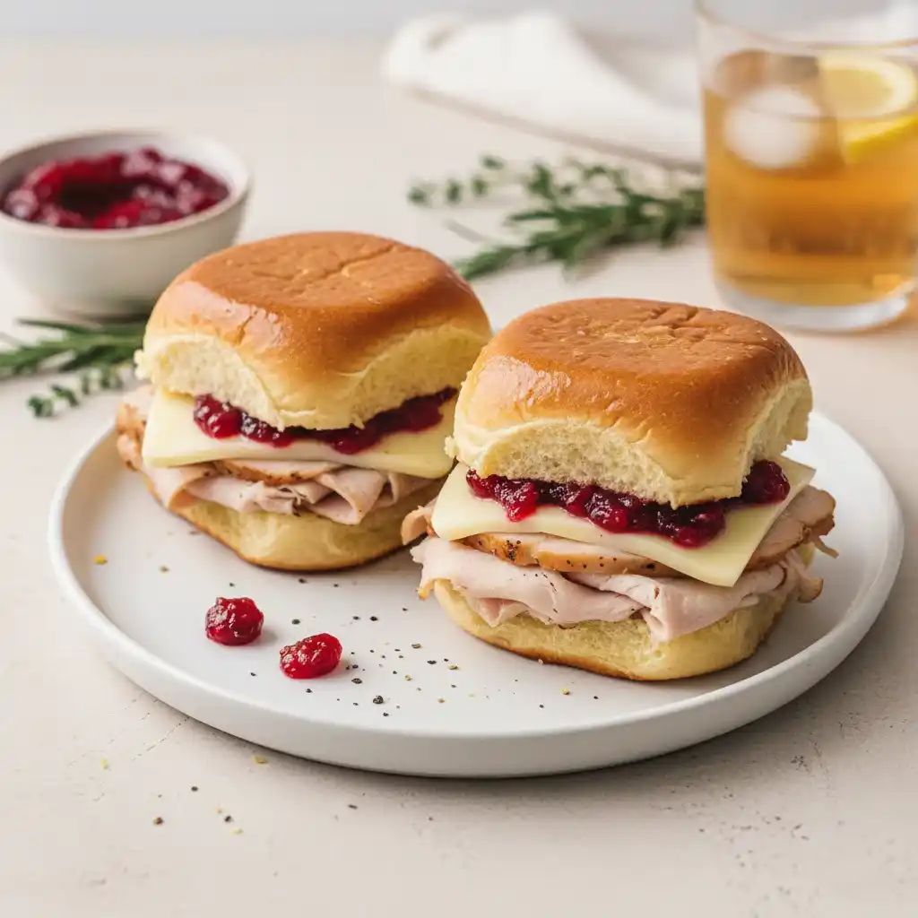 Turkey Sliders On Hawaiian Rolls