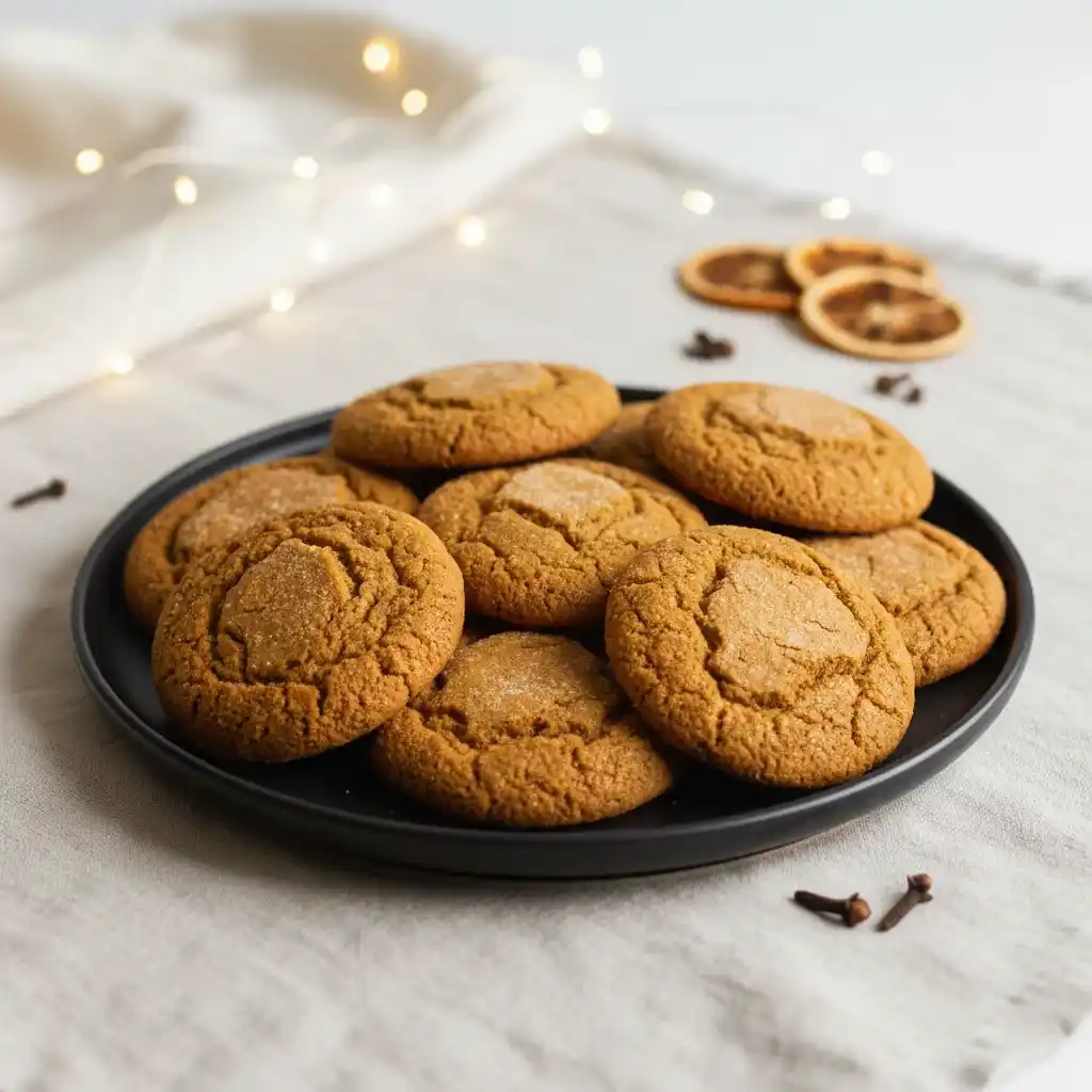 ginger molasses cookies