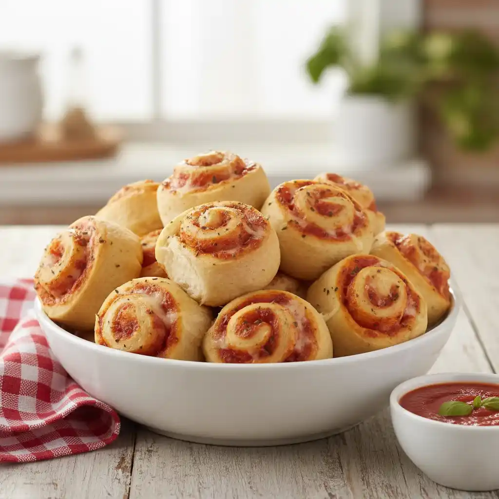 oven baked pizza rolls