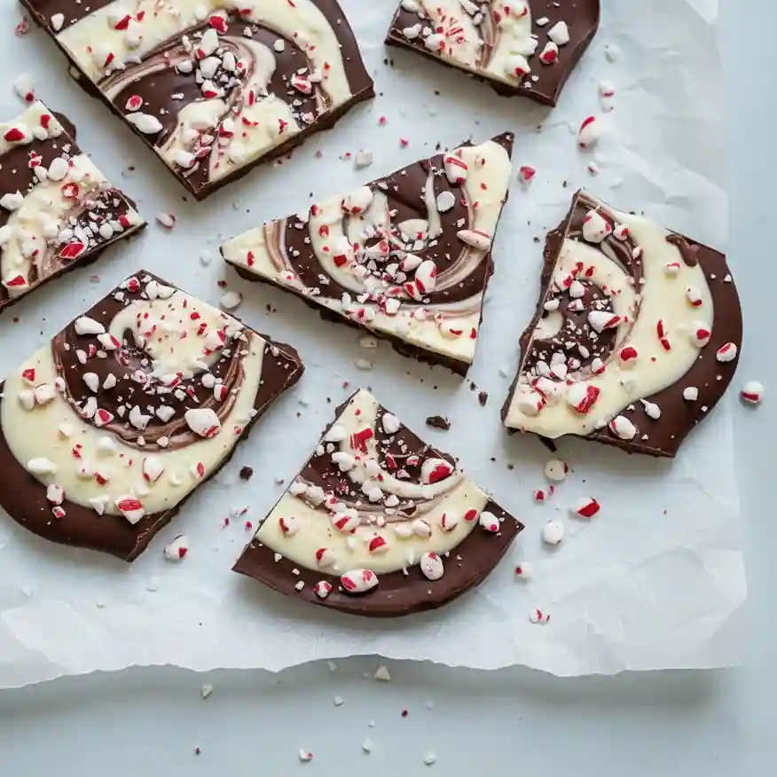 Christmas Chocolate Peppermint Bark