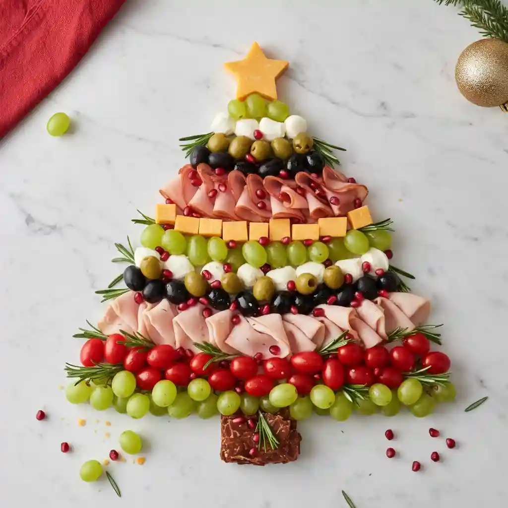 Christmas charcuterie board