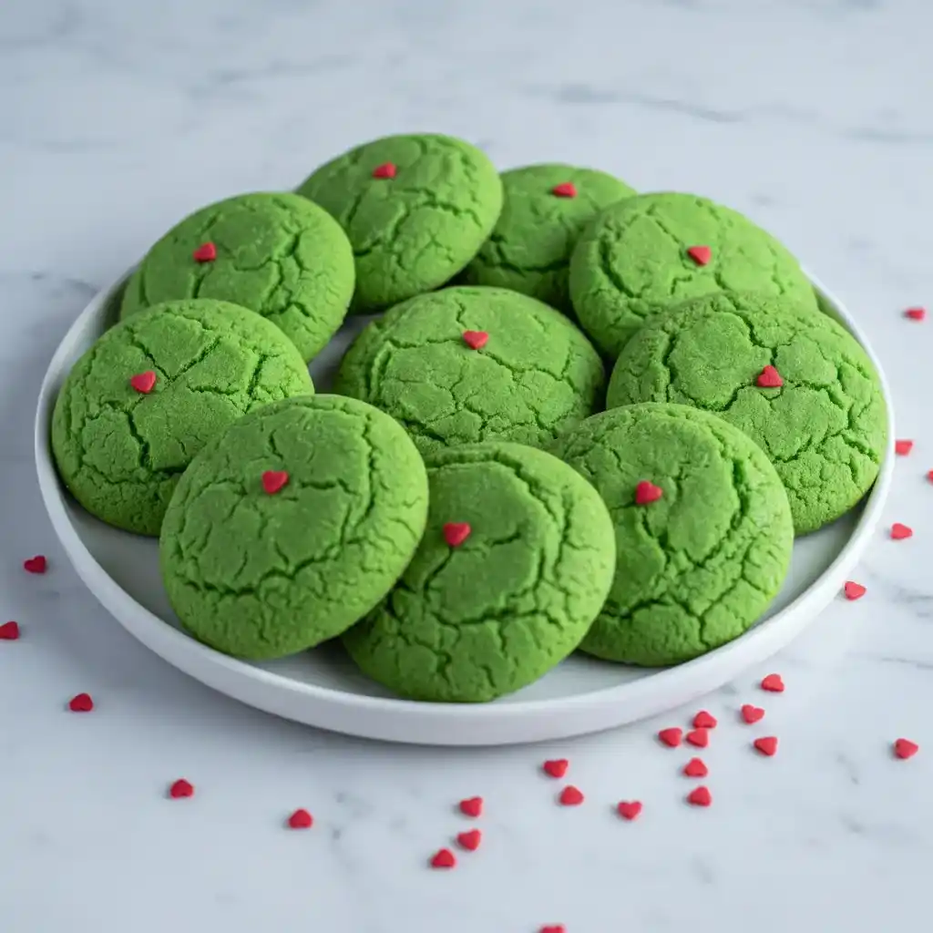 Grinch Sugar Cookies