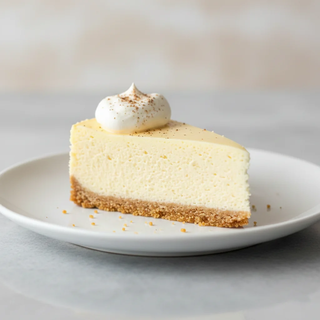 Eggnog Cheesecake