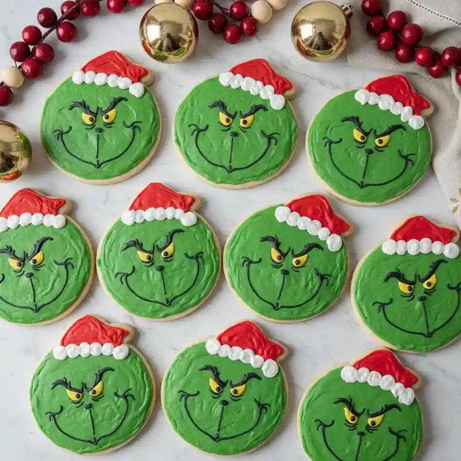 Grinch Cookies