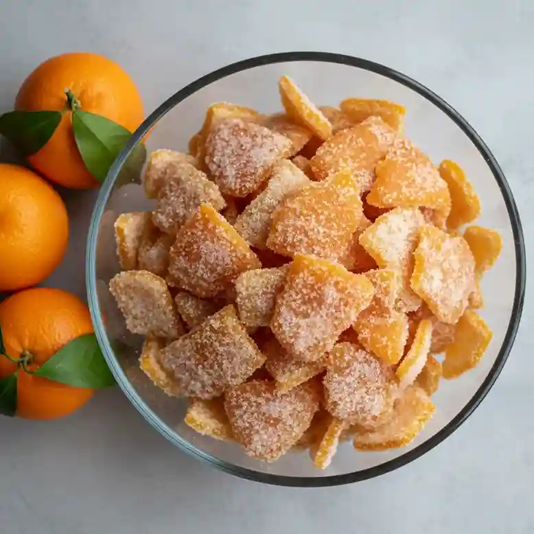 candied orange peels
