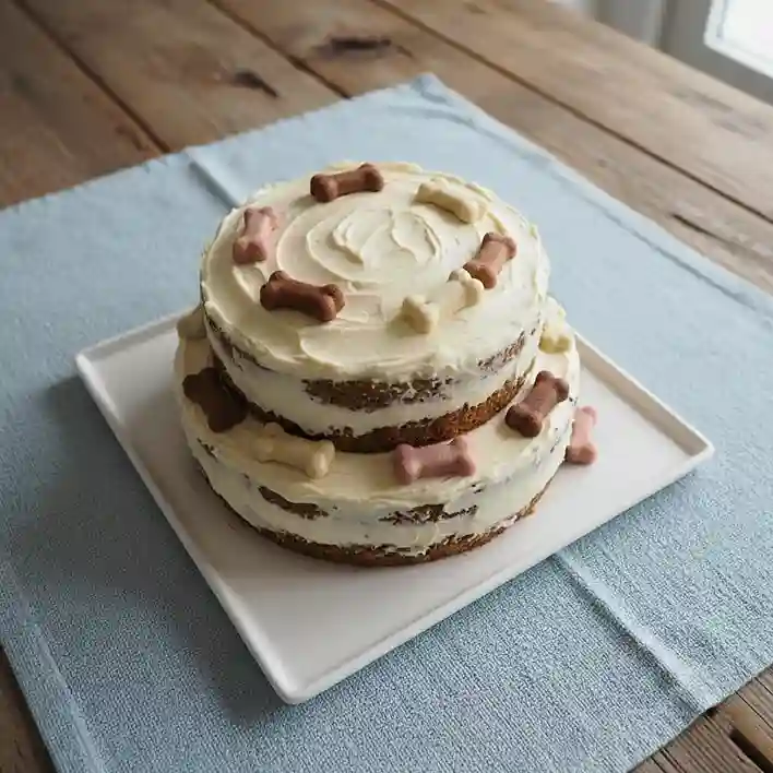 dog birthday cake