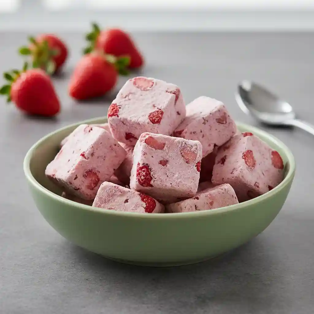 Strawberry Greek Yogurt Bites